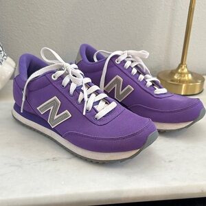 New Balance 501 Violet Athletic Shoes